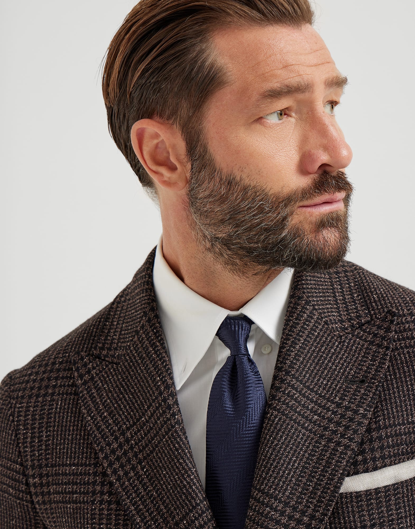 Silk chevron tie - 3