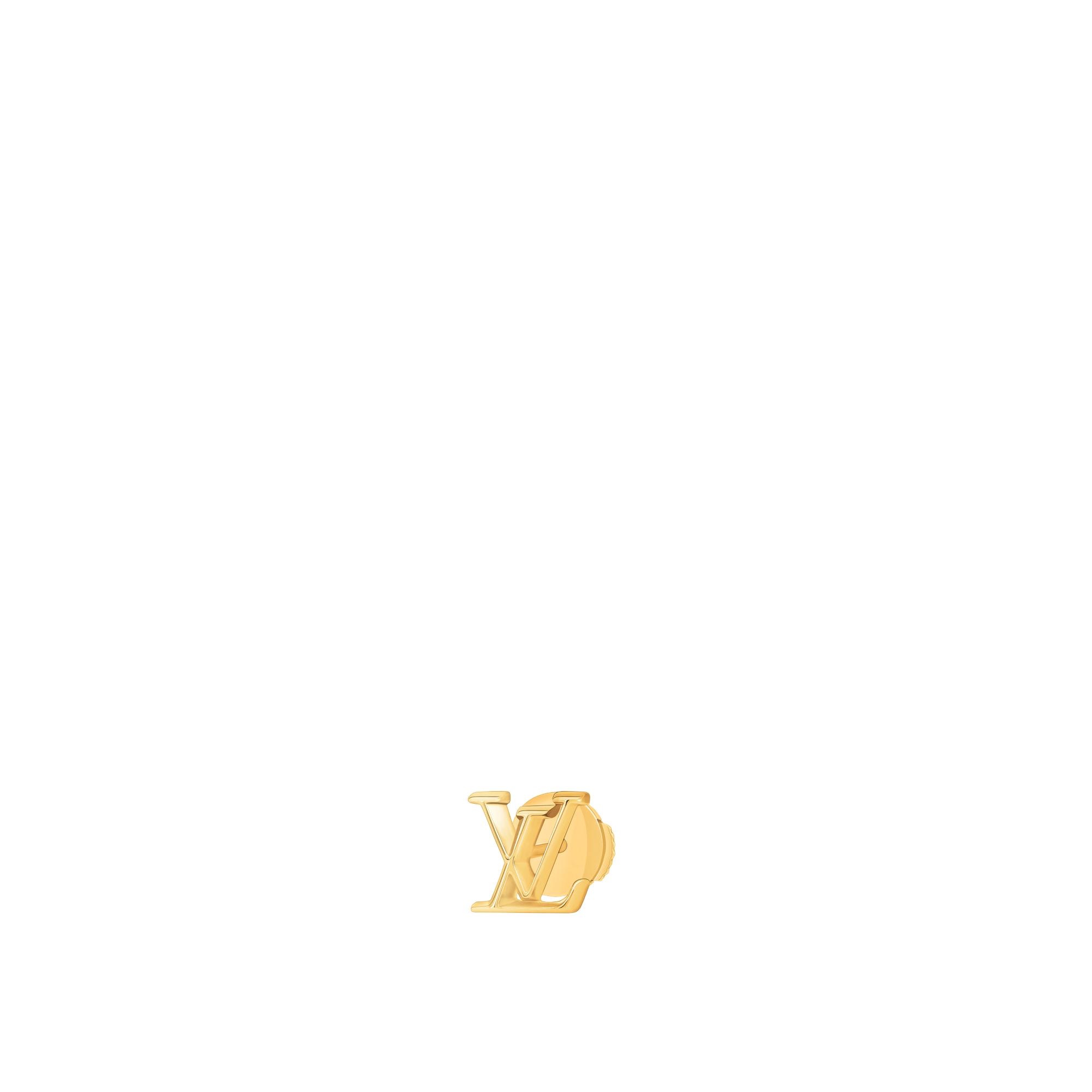 Louis Vuitton Lv Volt Upside Down Ear Cuff, Yellow Gold - Per Unit