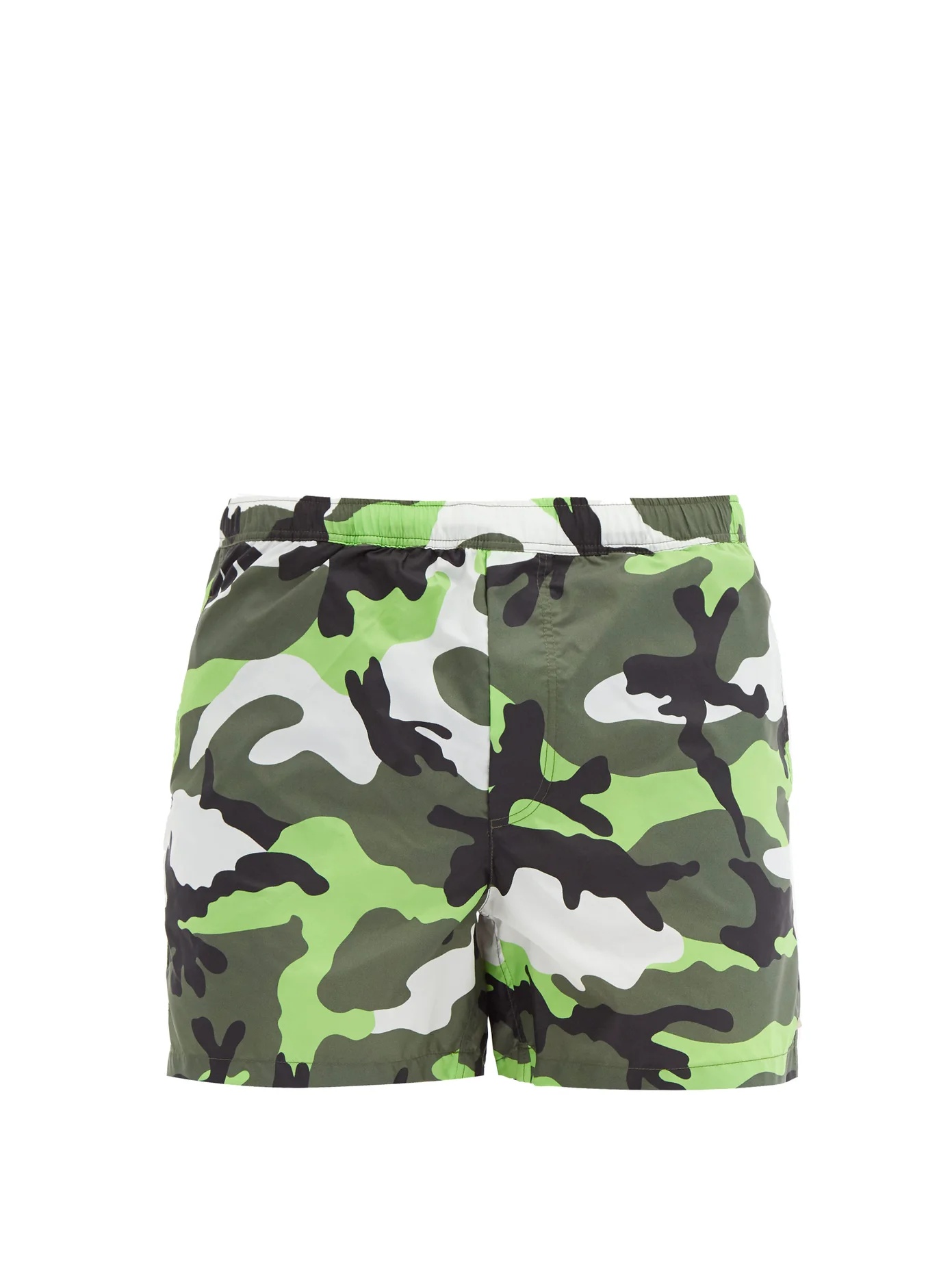 Camouflage-print swim shorts - 1