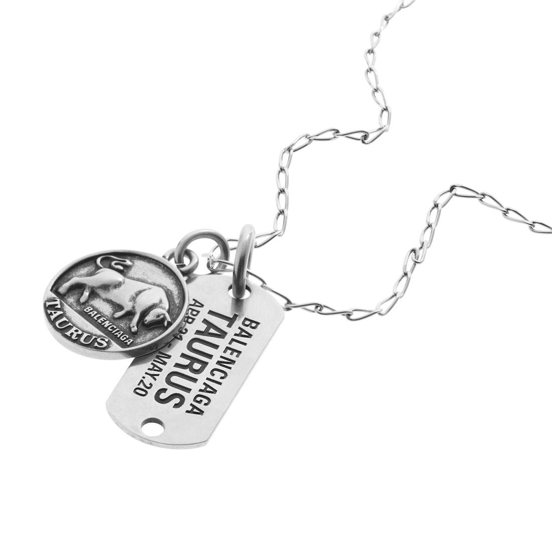 Horoscope Taurus Necklace in Silver - 3