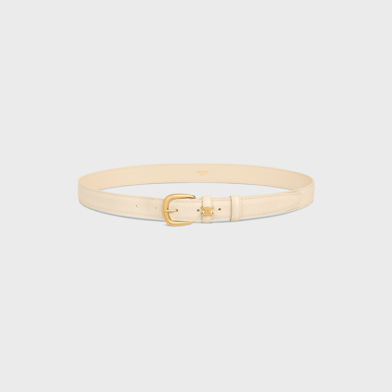 VIVIENNE BELT 25MM IN PYTHON EMBOSSED CALFSKIN 1