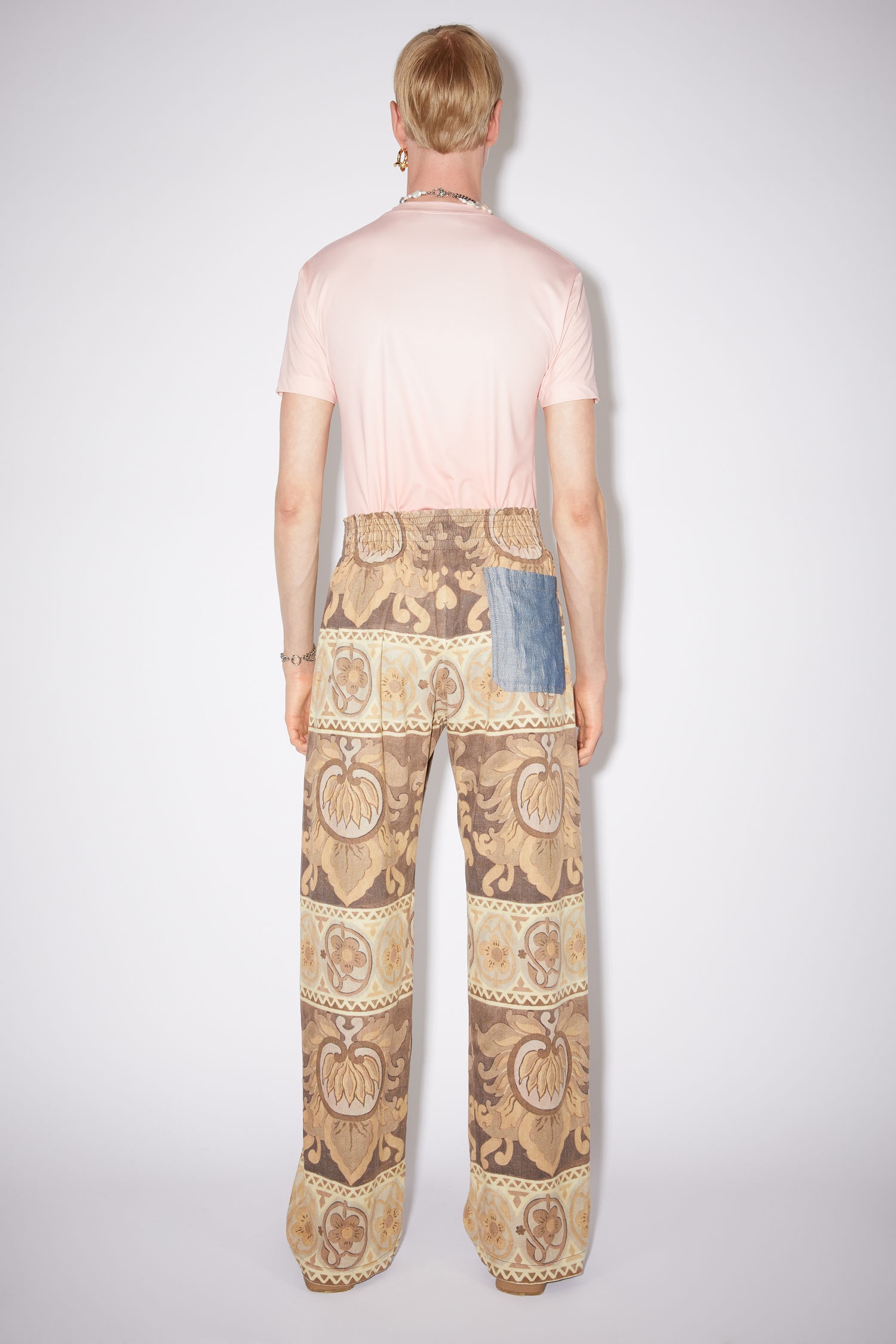 Corduroy trousers - Brown - 3