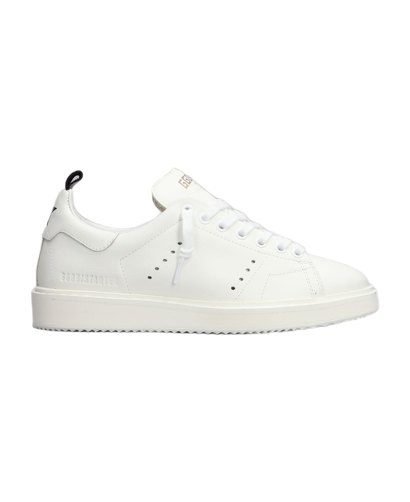 Starter Sneakers In White Leather - 1