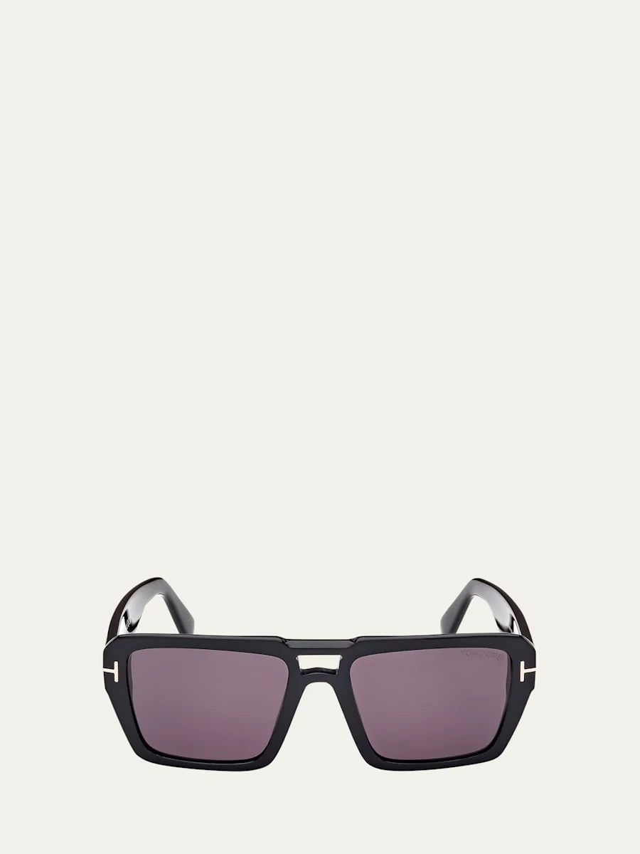 Redford Acetate Aviator Sunglasses - 1