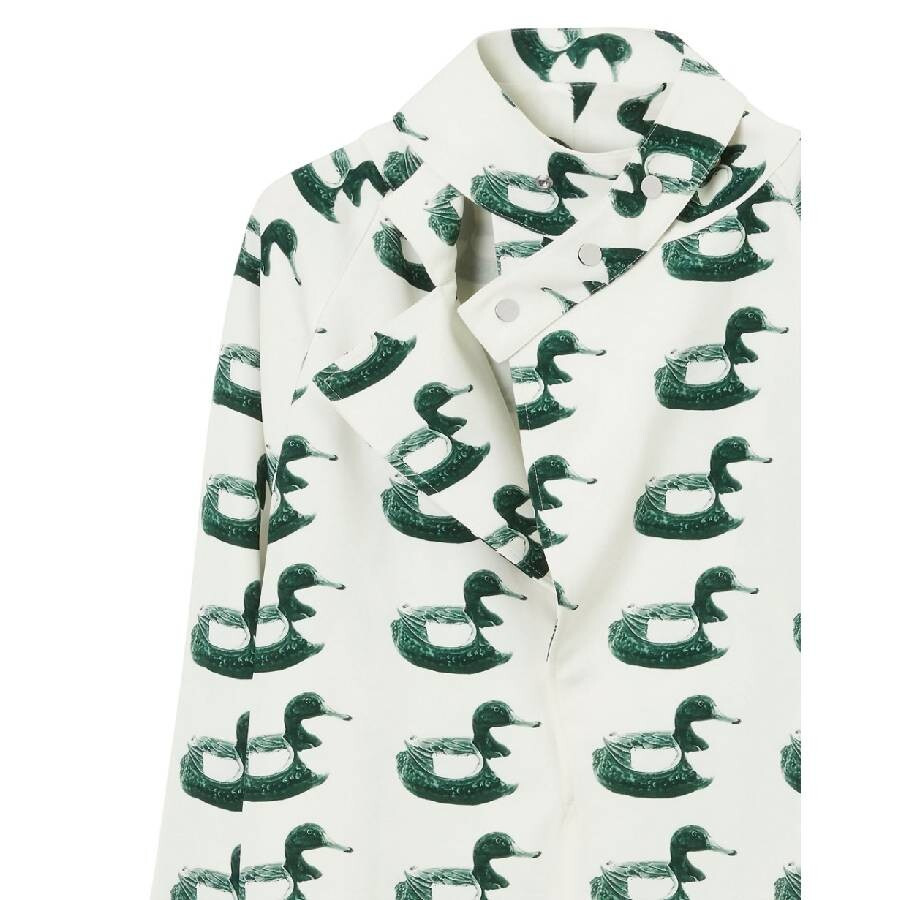 Burberry Waterbird Print Viscose Blouse - 6