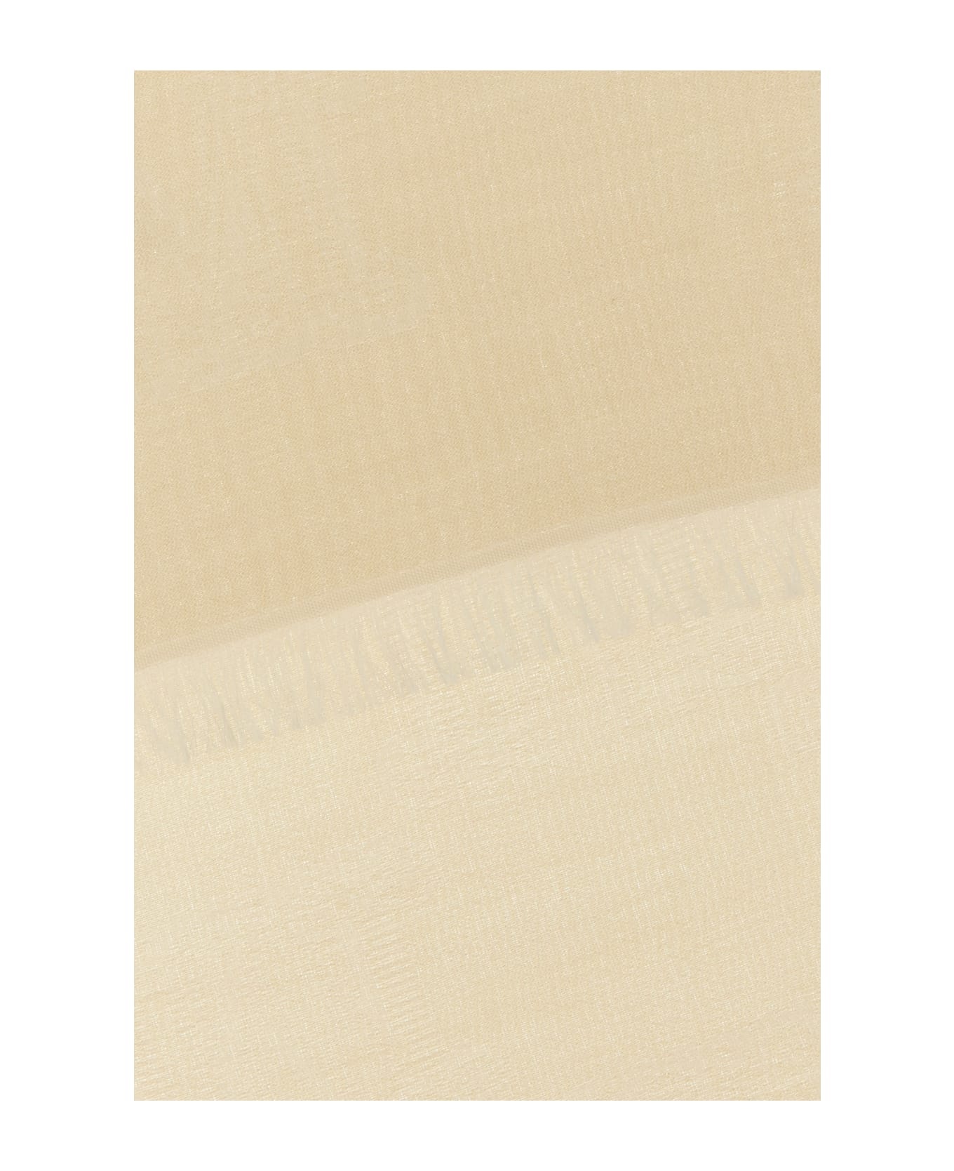 Sand Wool Blend Scarf - 2