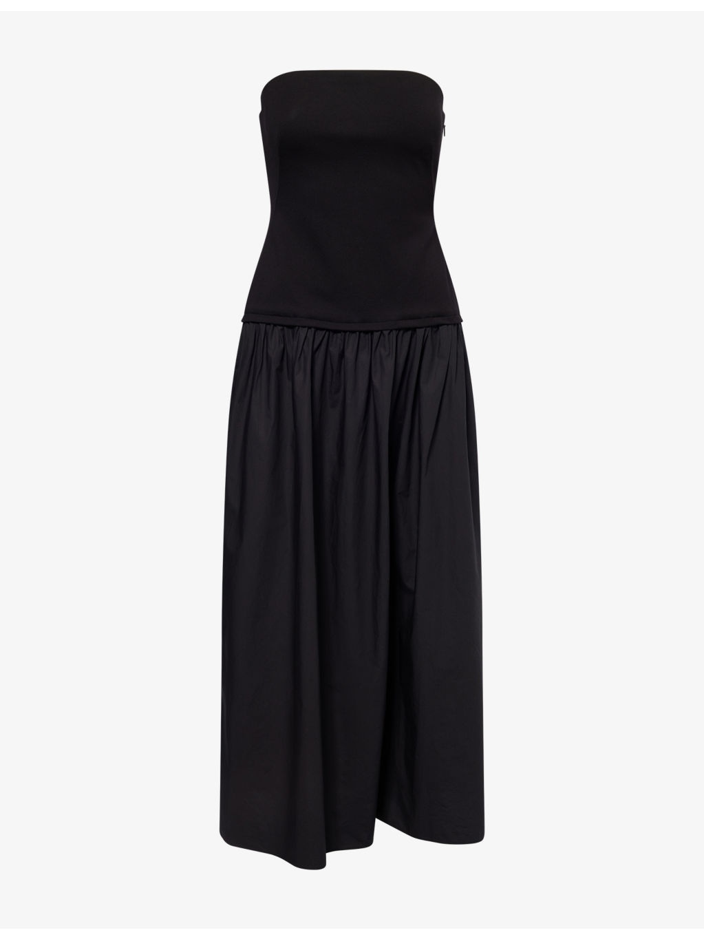 Irina Bandeau Woven Midi Dress - 1