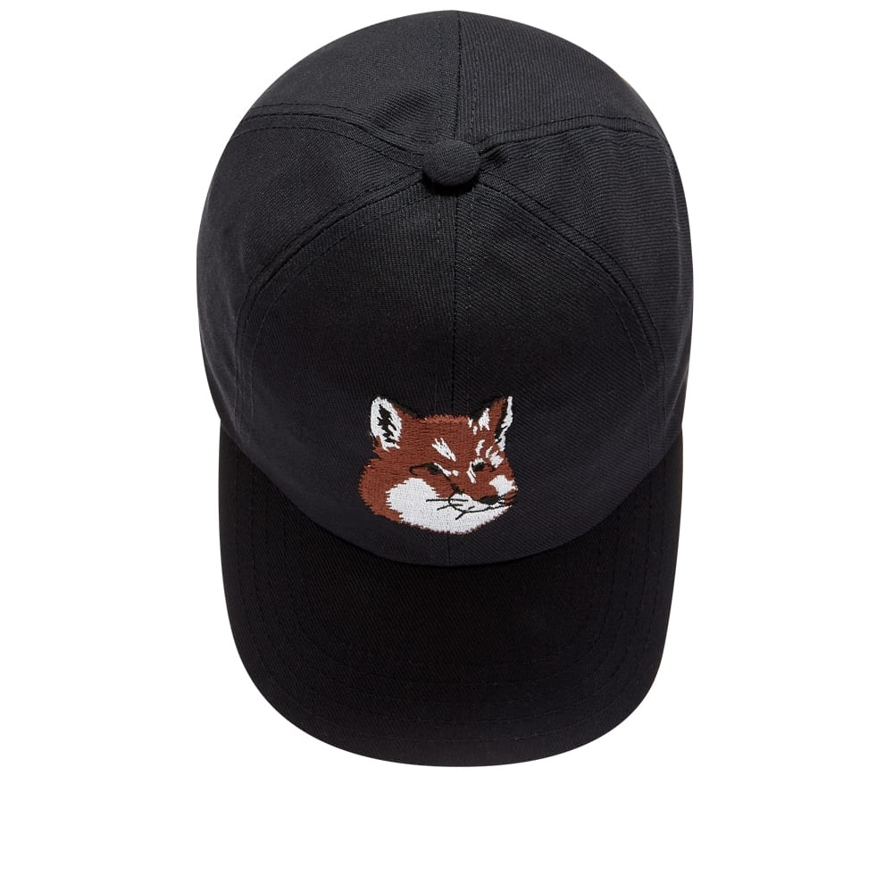 Maison Kitsuné Large Fox Head Embroidery 6P Cap - 2