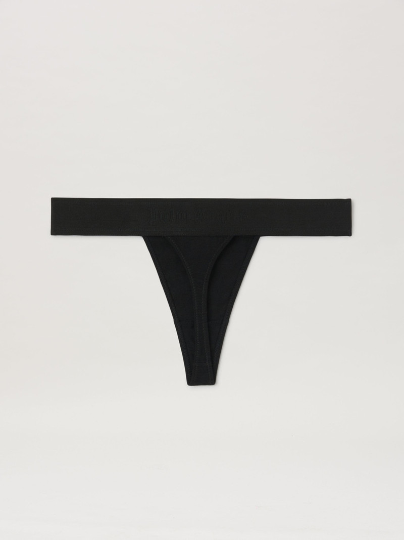 Palm Angels Logo Tape Thong outlook