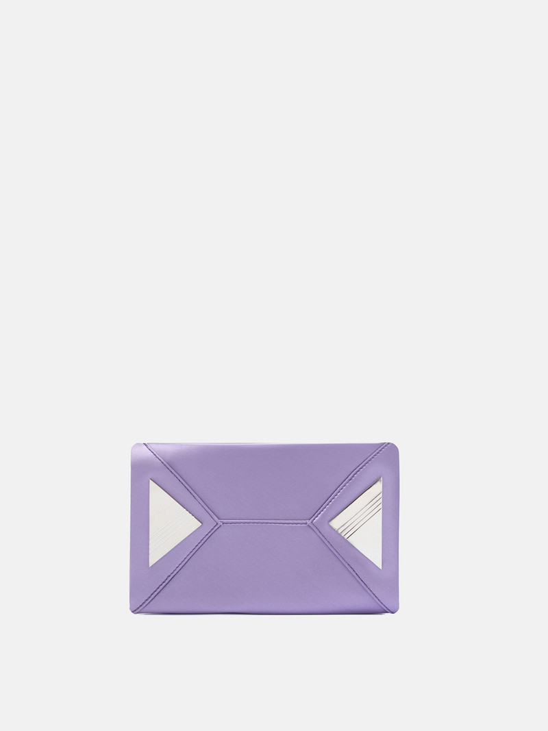 ''LA PASSEGGIATA MINI'' LILAC TOP HANDLE 4