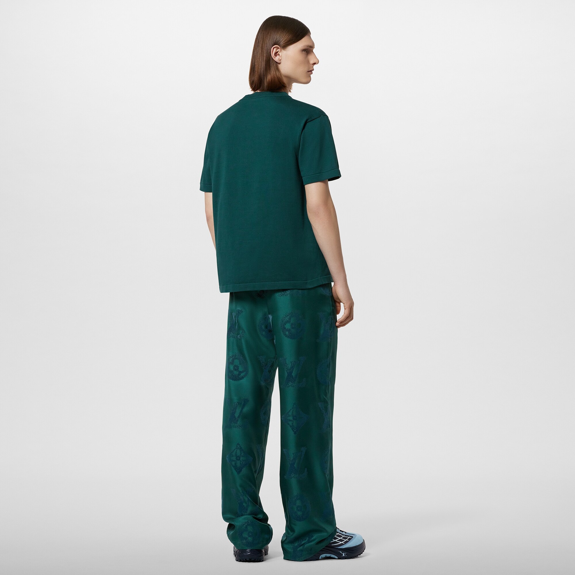 Signature Short-Sleeved Cotton Crewneck - 3