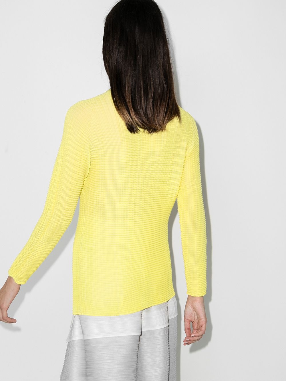 long sleeve roll neck top - 3