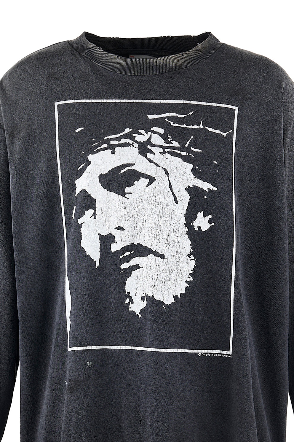 LS TEE/LOVE SAINT / BLK - 4