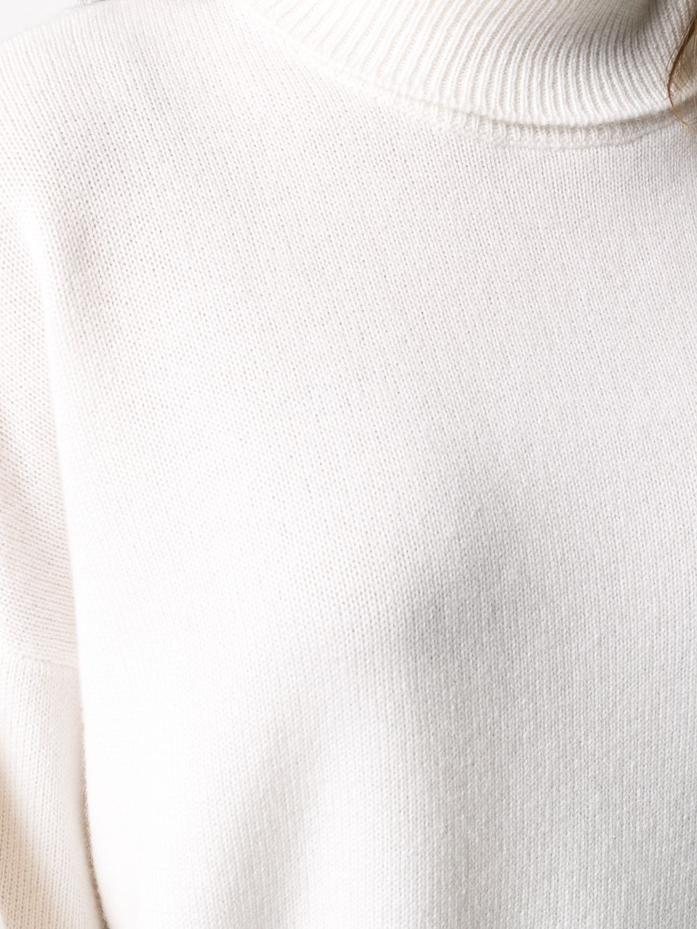 cashmere roll neck jumper - 5