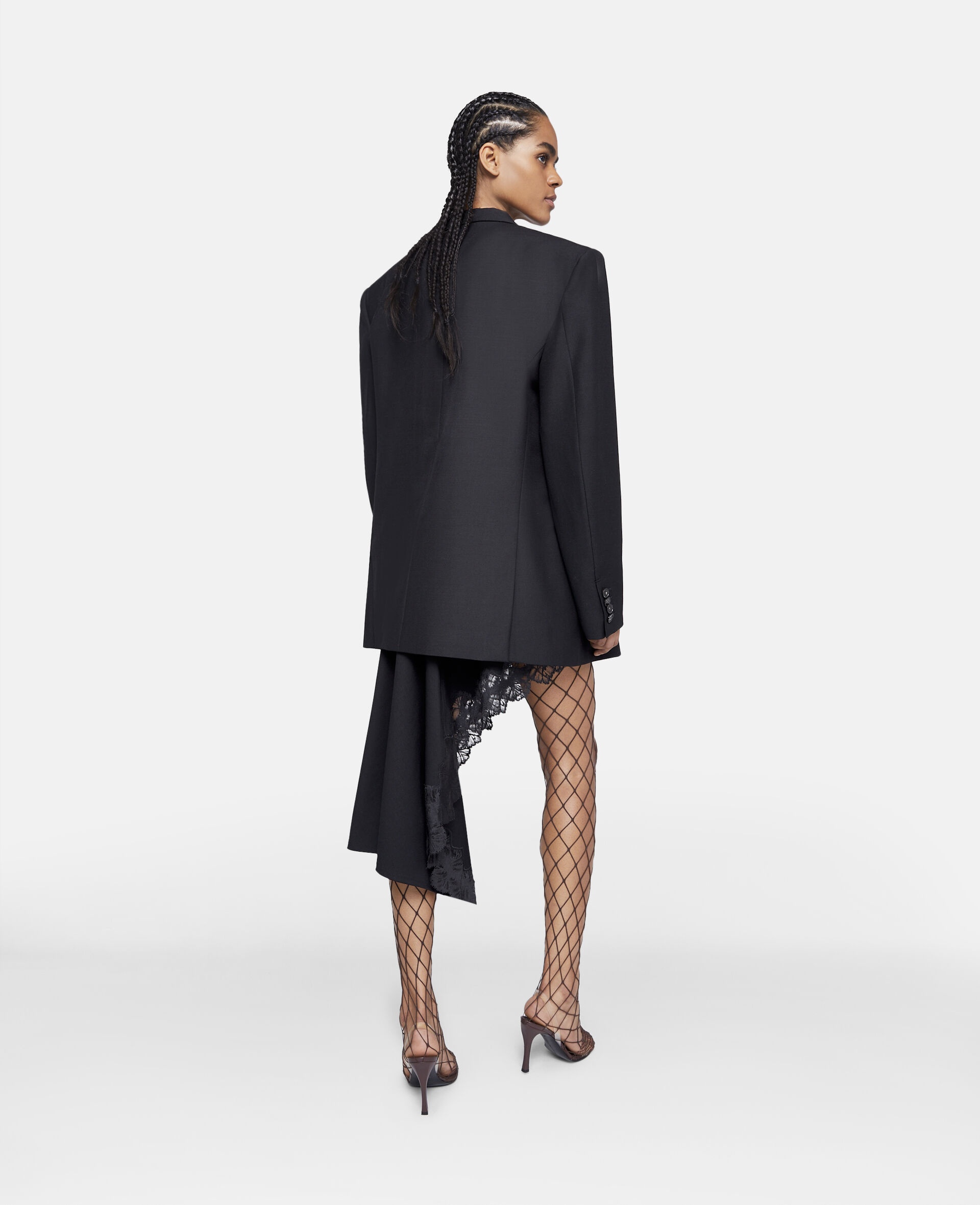 Oversized Double-Breasted Blazer - 3