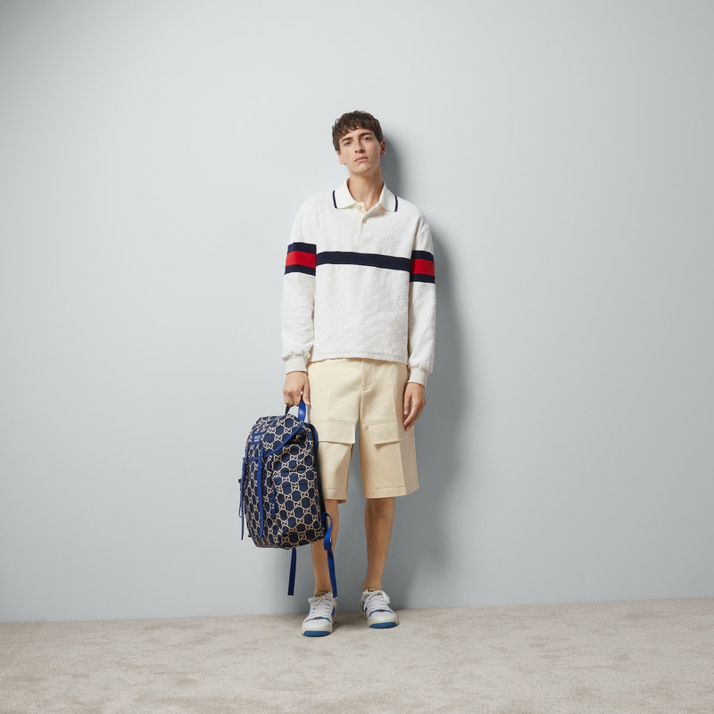 GUCCI Cotton drill shorts outlook