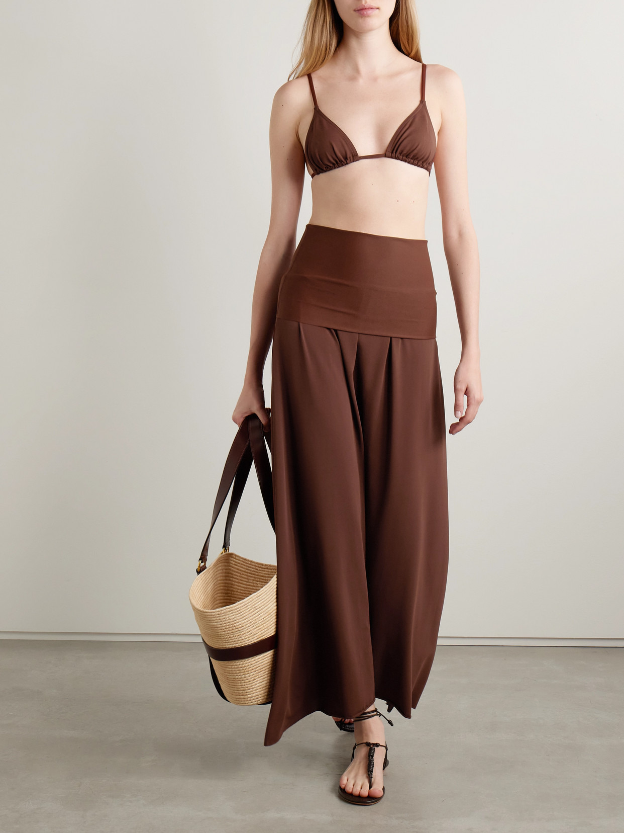 Oda Strapless Stretch-jersey Maxi Dress - 5