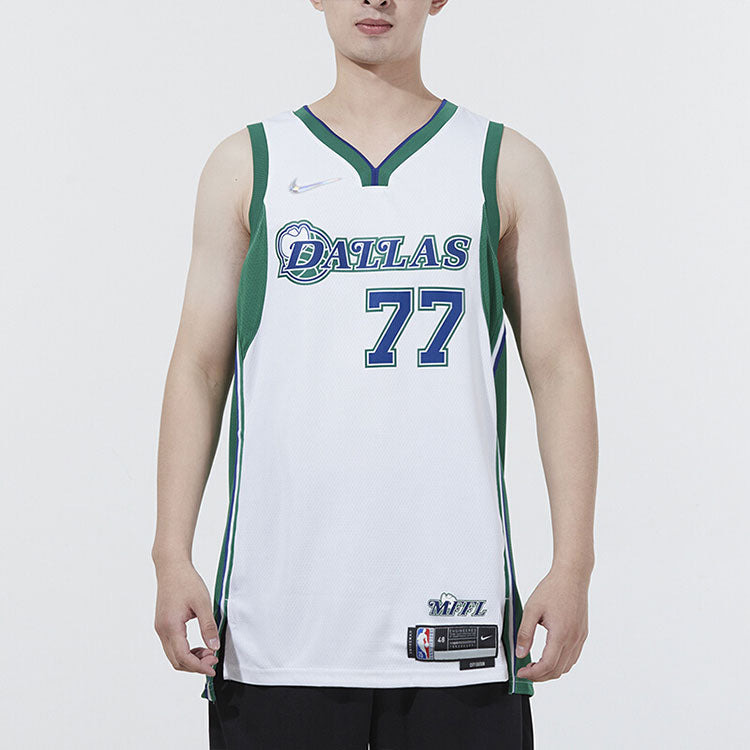 Nike NBA Doncic Mavericks 75 Anniversary City limited SW Fan Edition Basketball Sports Jersey Vest W - 3