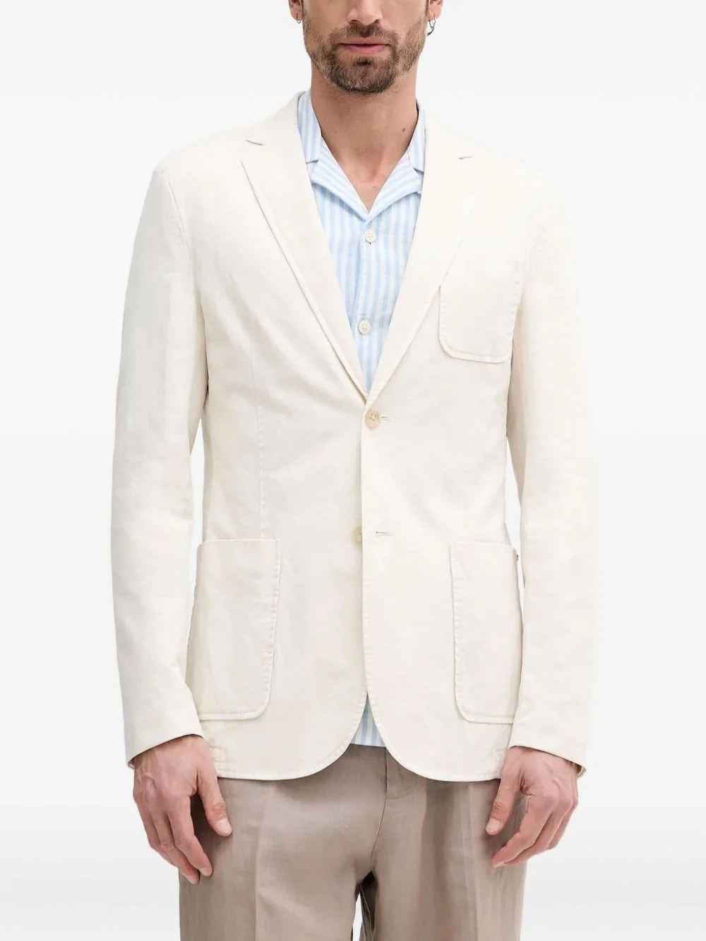 single-breasted blazer - 1