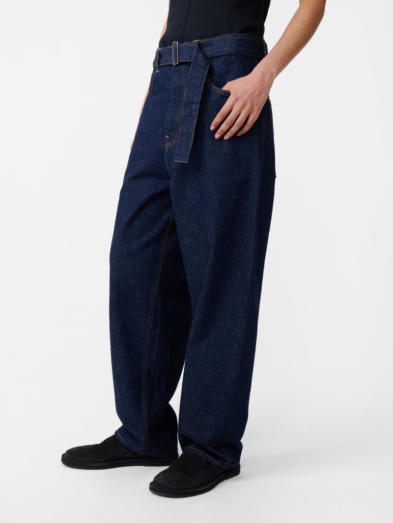 Studio Nicholson Cahun Crinkle Denim Pant outlook