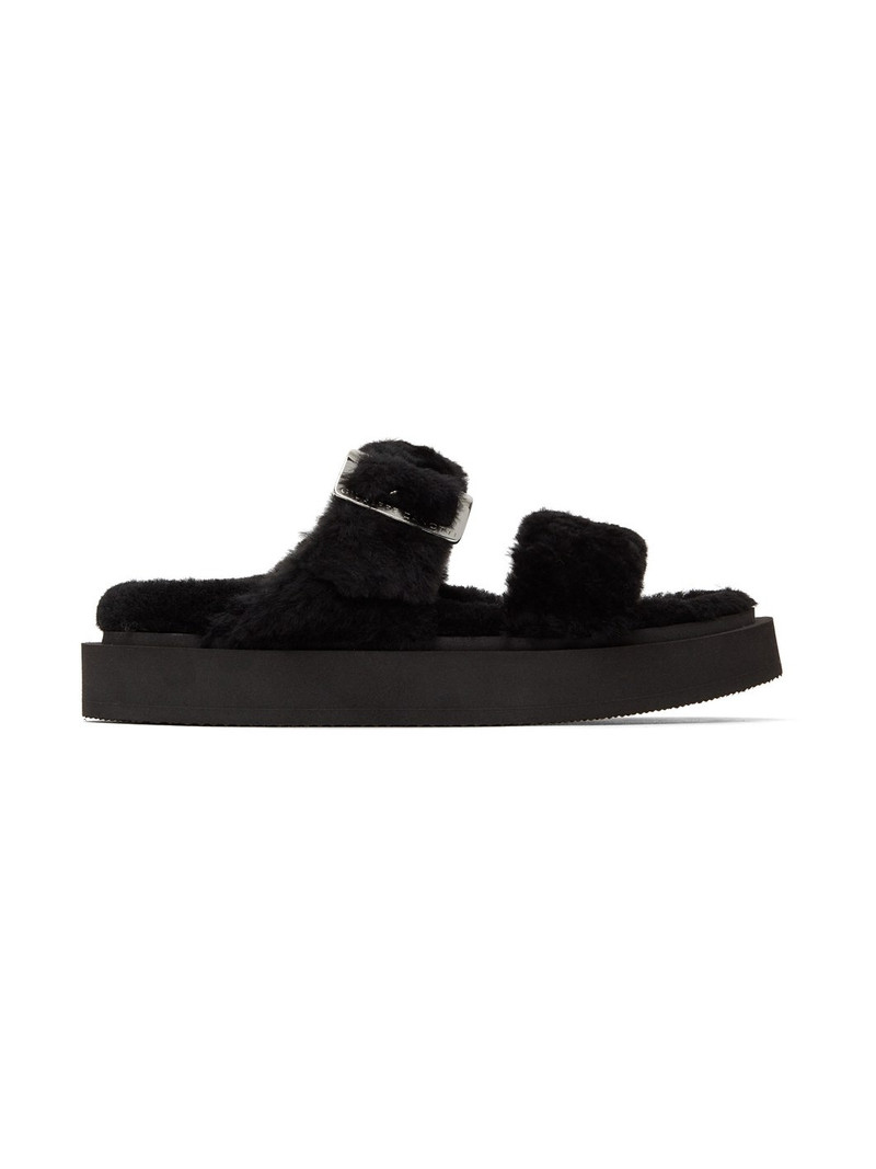 Black Jolanda Winter Sandals 1