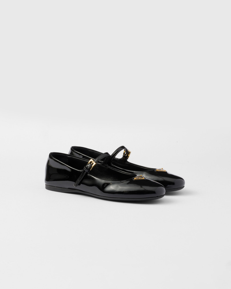 Patent leather ballerinas - 1