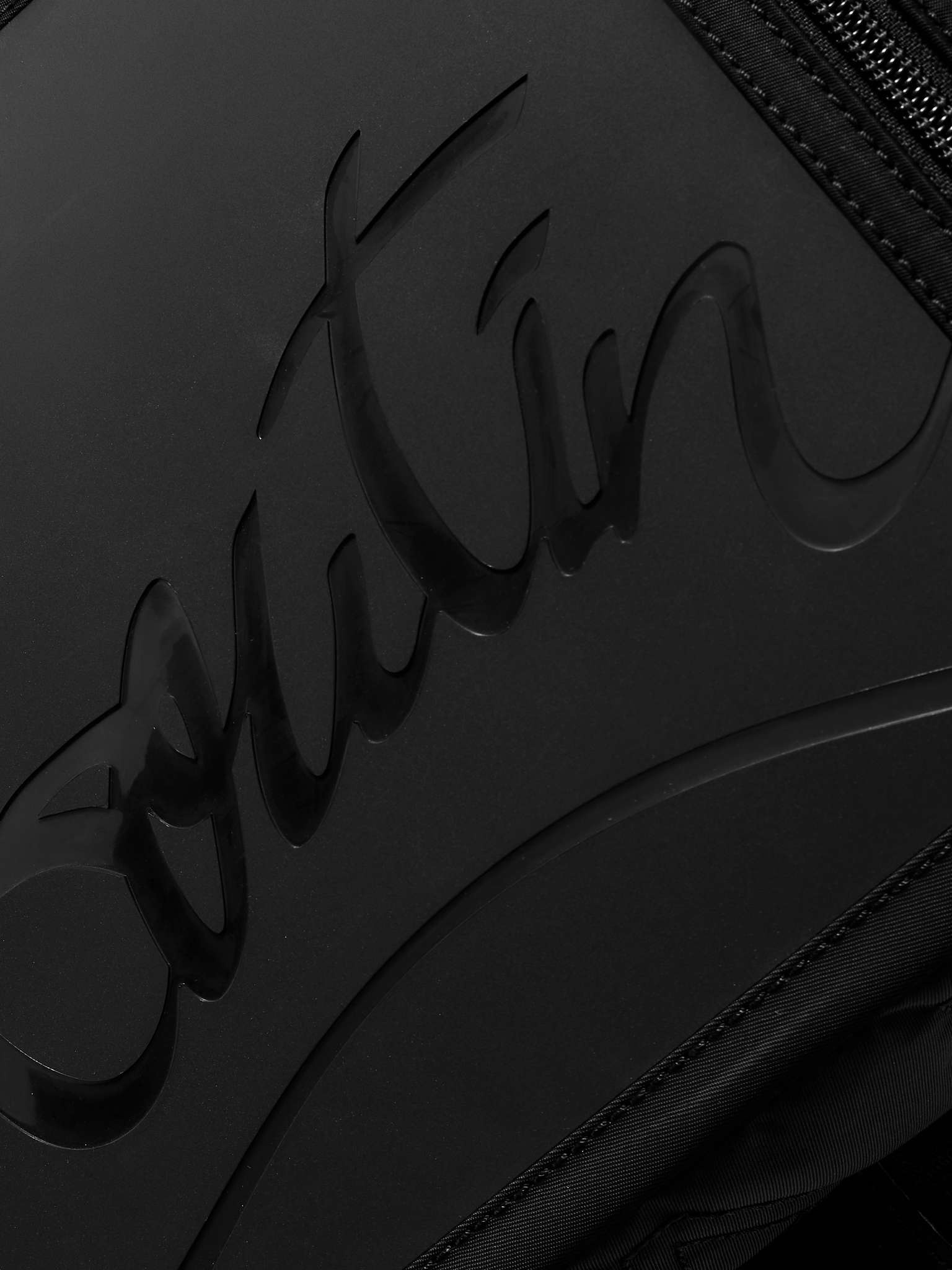 Loubideal Leather-Trimmed Shell and Logo-Debossed Rubber Backpack - 5