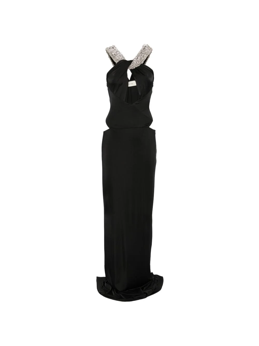 Rio crystal-embellished cutout maxi dress - 1