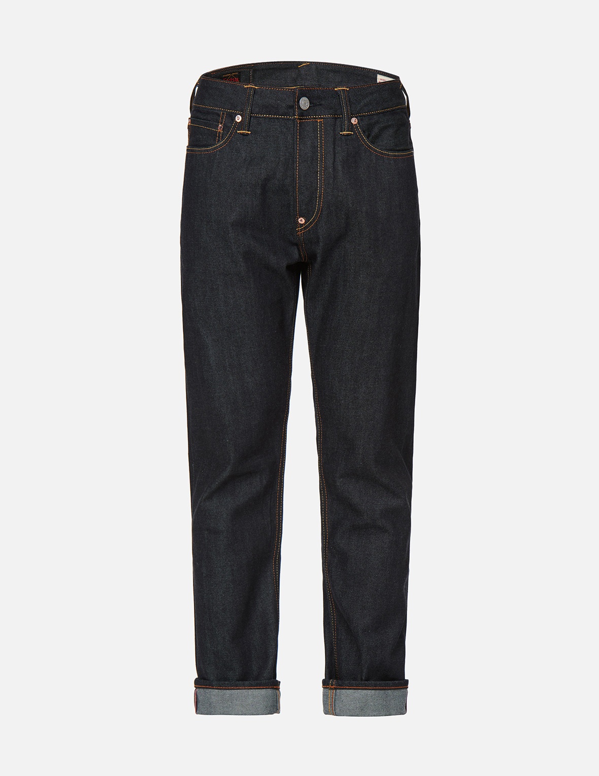 KOMAINU AND JAPANESE-PATTERN DAICOCK CARROT FIT JEANS #2017 - 1