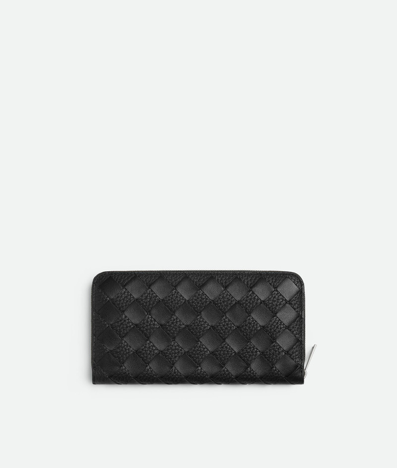 Intrecciato Zip Around Wallet 4