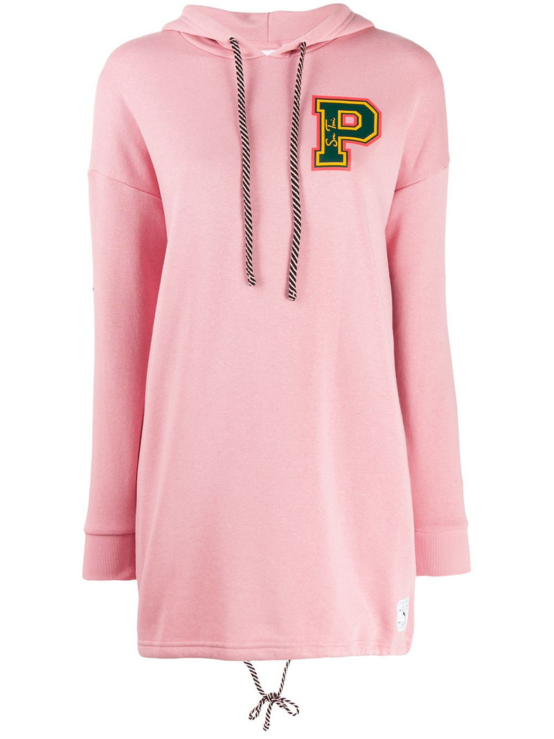 x Sue Tsai hooded sweatshirt style dress 1