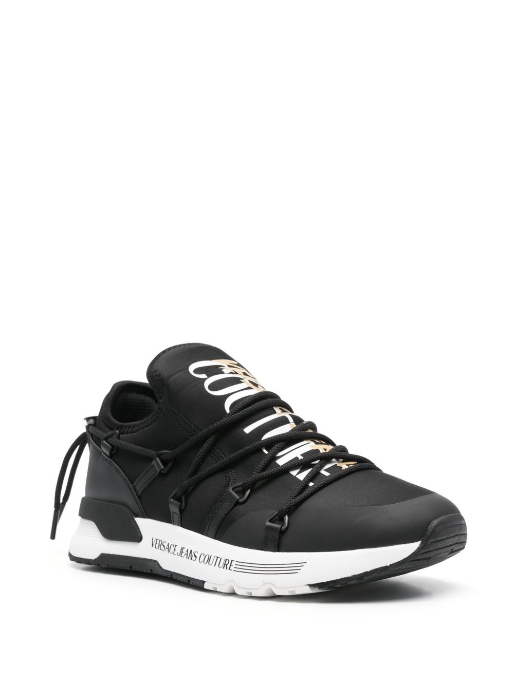 logo-print sneakers - 2