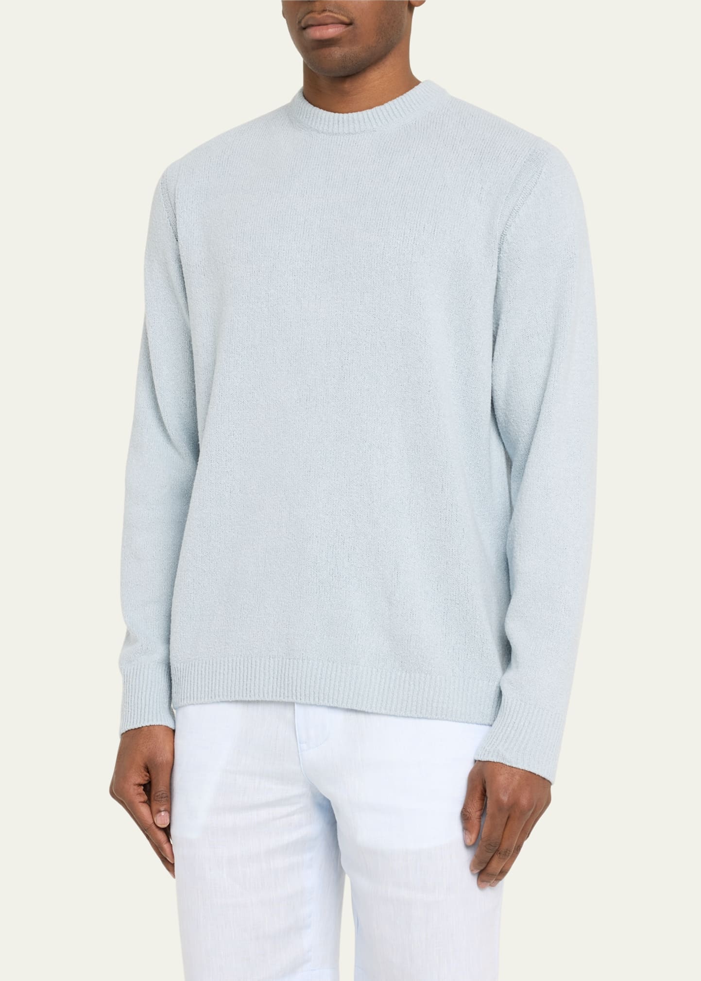 Men's Yatta Silk Crewneck Sweater - 4