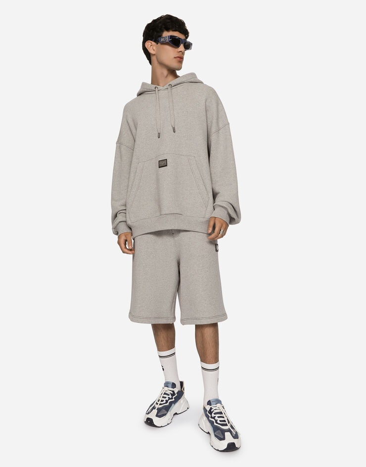 Jersey jogging shorts with DG hardware - 3