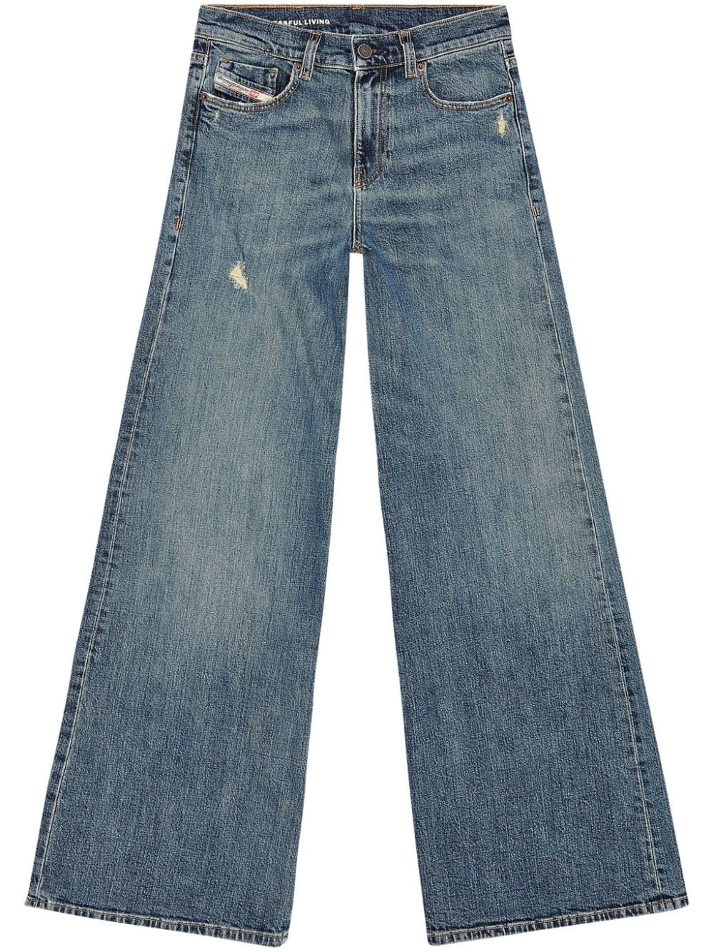 D-Akemi 1978 mid-rise bootcut jeans - 1