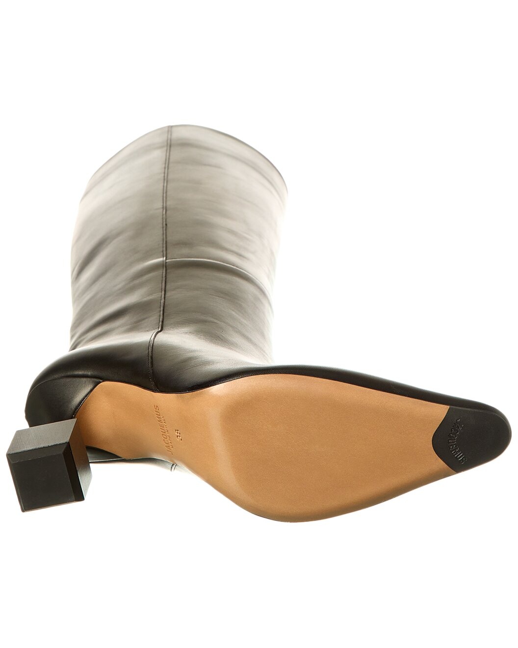 Jacquemus The Bisou Leather Knee-High Boot - 4