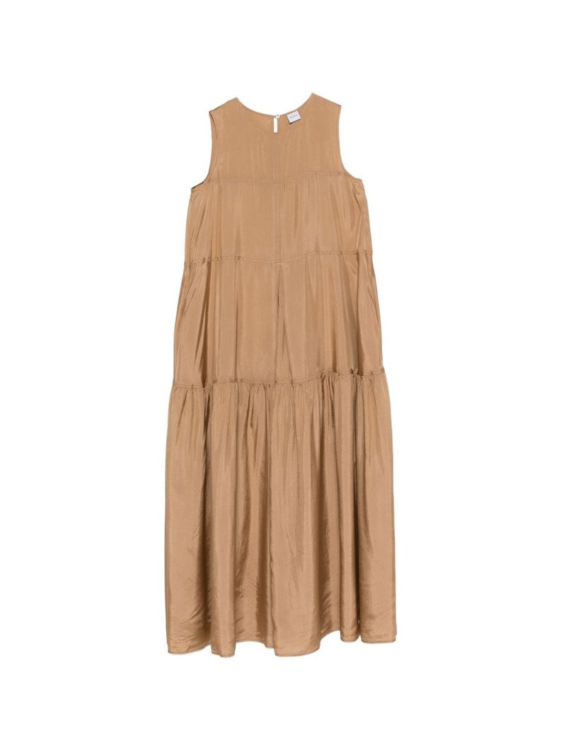 tiered sleeveless dress 1