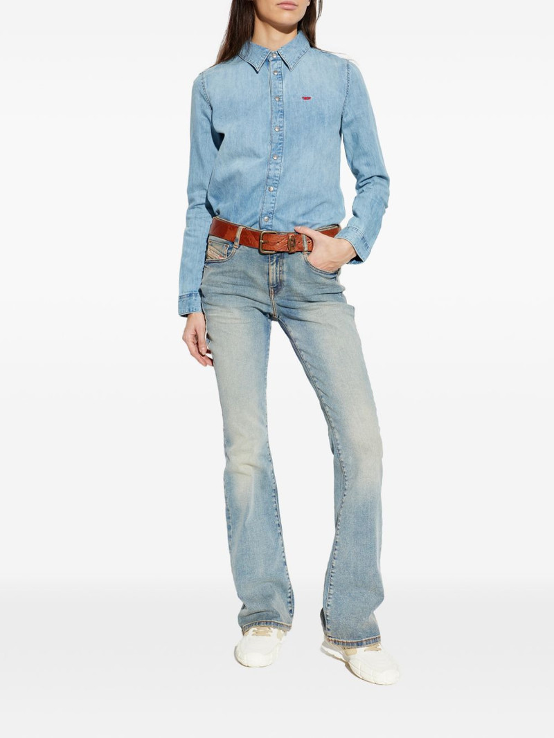 Diesel 1969 D-Ebbey 0adbh flared jeans outlook