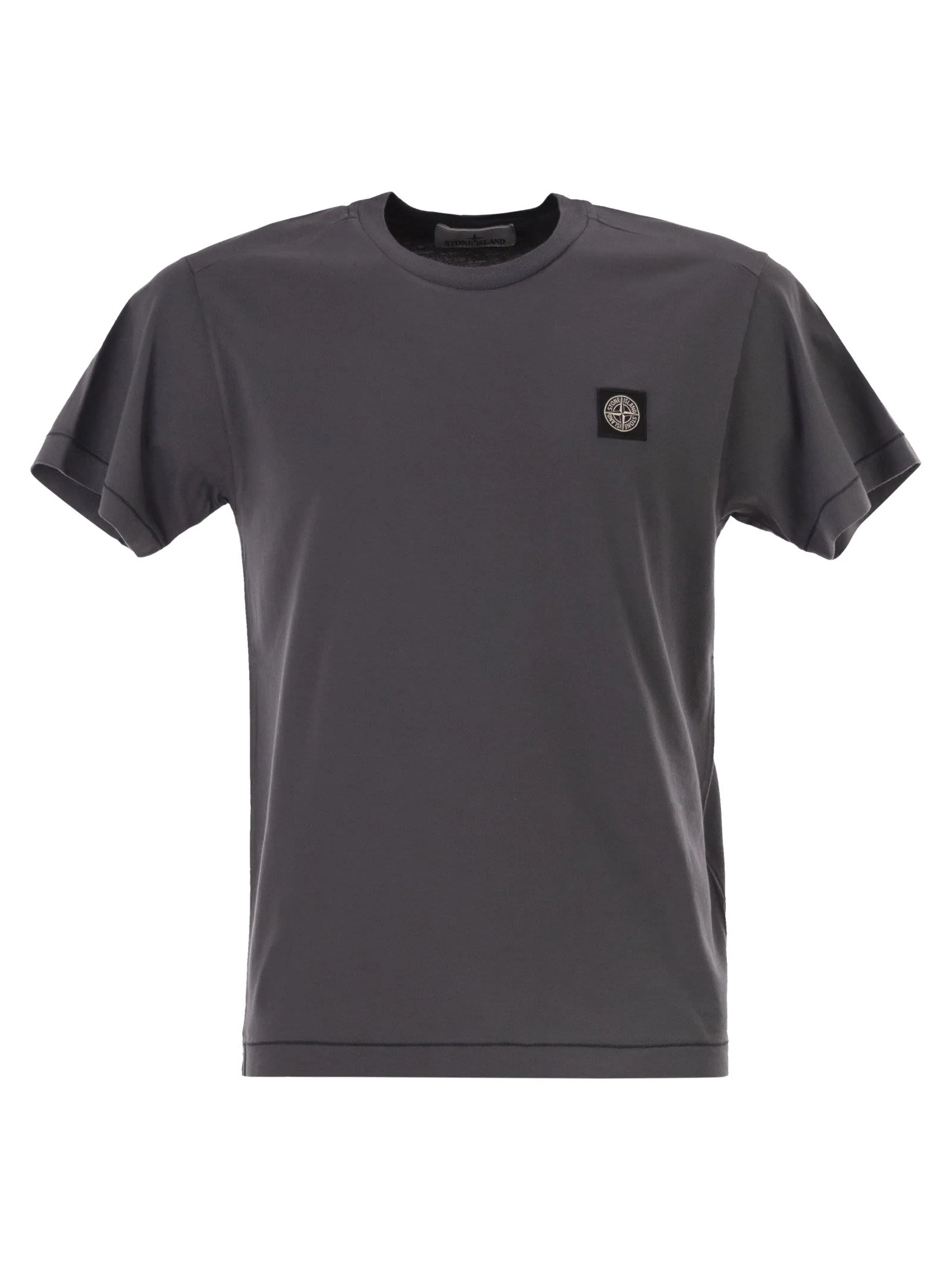 Stone Island Men Slim Fit T-Shirt With Compass Patch - 1