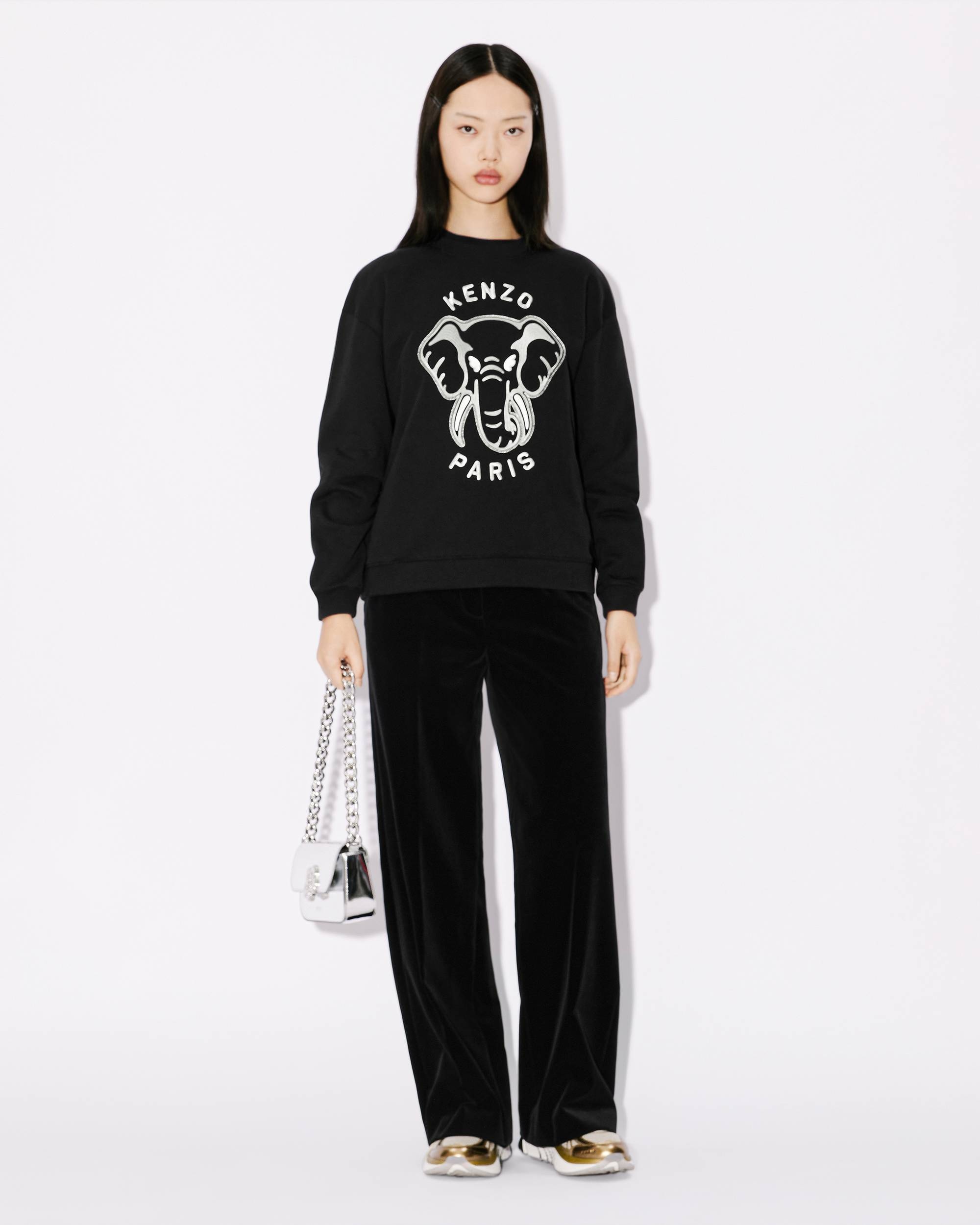 'KENZO' embroidered sweatshirt - 5