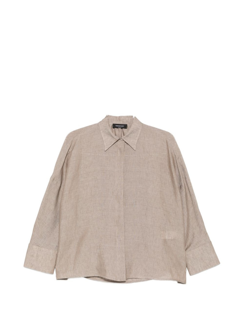 button-fastening shirt 1