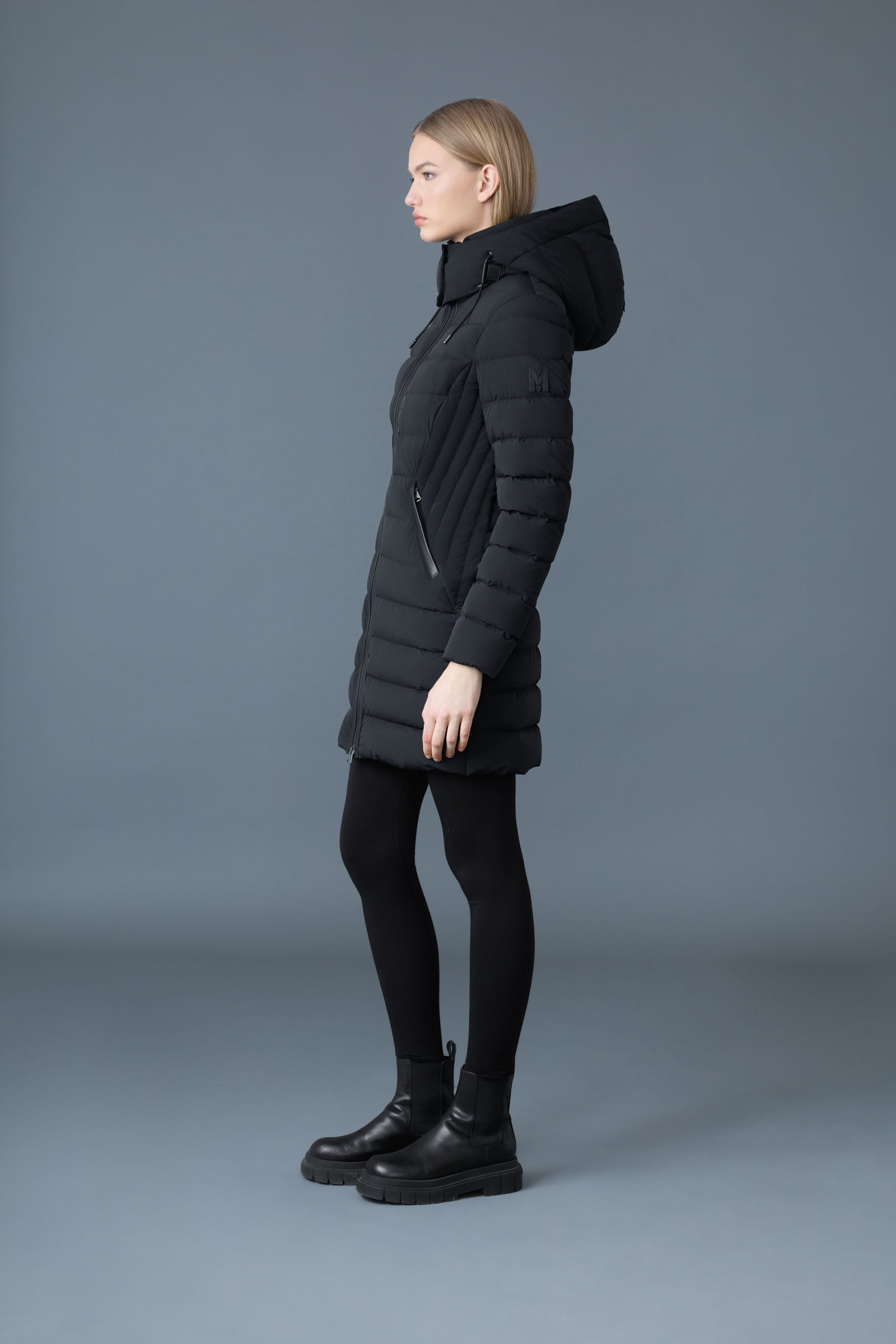 FARREN Agile-360 down coat with removable hood - 3