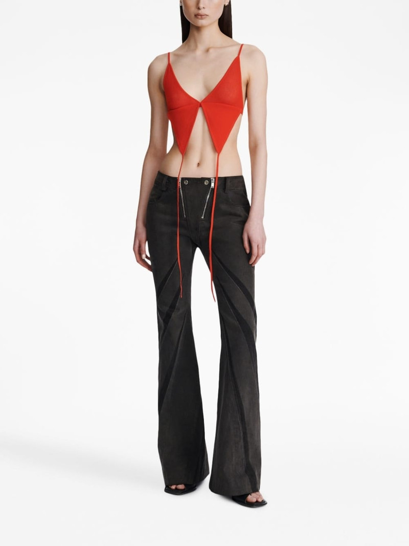 Dion Lee butterfly-style bra top outlook