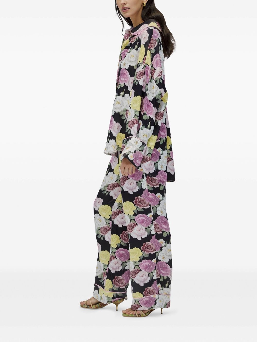 floral trousers - 3