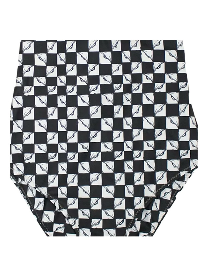 Chrome Hearts Matty Boy checkered swimsuit outlook