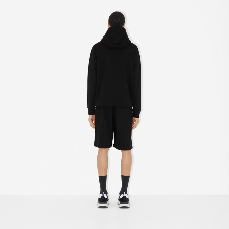 Embroidered Monogram EKD Cotton Hoodie 4