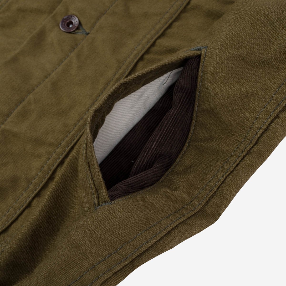 IH-526-ODG 12oz Whipcord Modified Type III Jacket - Olive Drab Green - 16