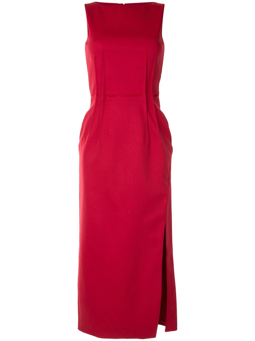 Ethel pleat-detailing dress - 1