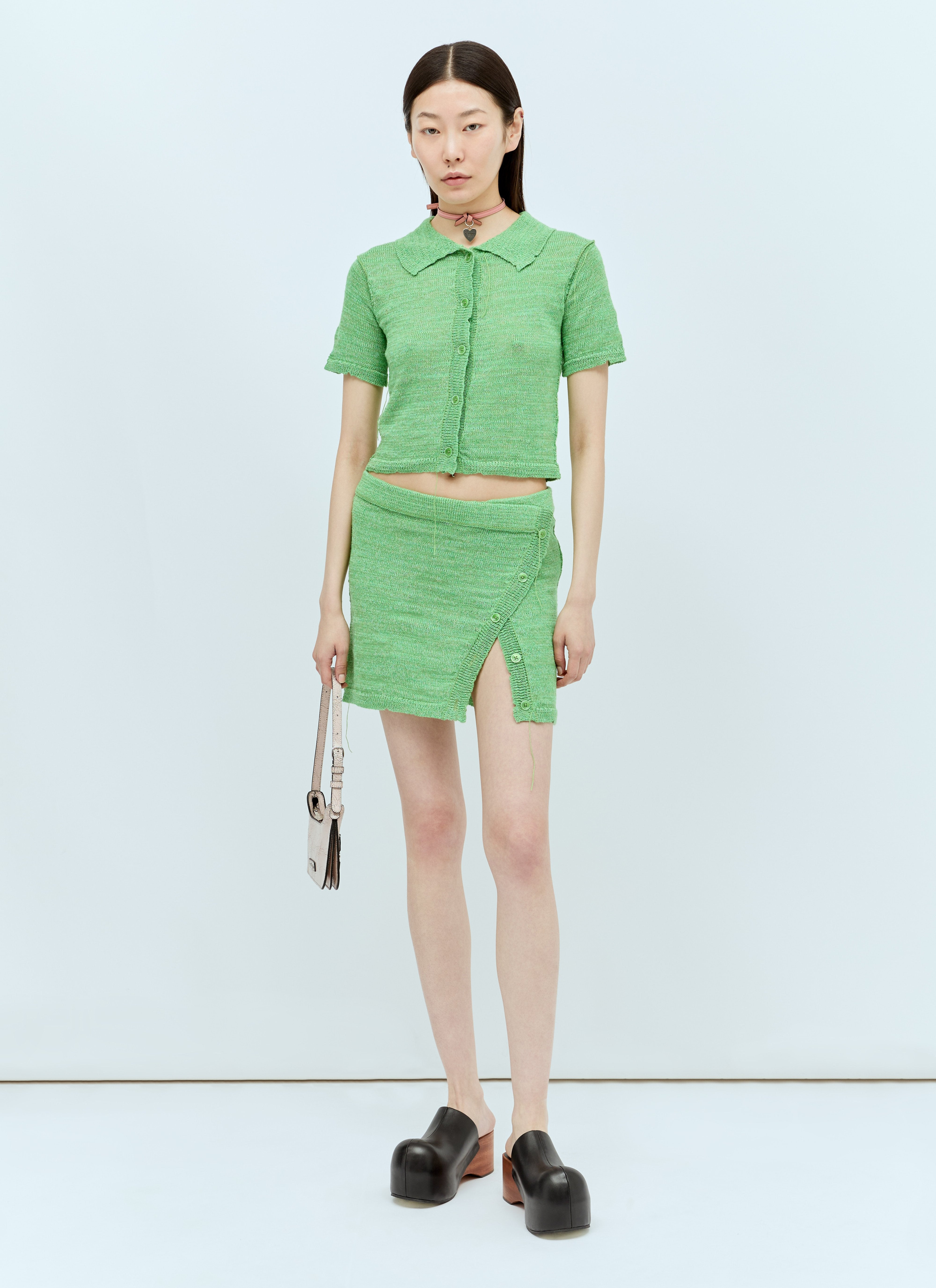 Acne Studios Women Cropped Cardigan - 3