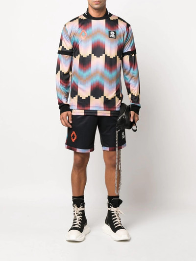 Marcelo Burlon County Of Milan gradient sports T-shirt outlook